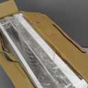 Kitsure Dish Drying Rack for Kitchen Counter, Stainless Steel Sink Organization and Storage Essentials with Cutlery Holder, Home and Appartment Decor, 12.7''W x 16.7''L, White