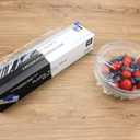 Plastic Food Wrap- 800 SQ. FT. BPA-Free, Includes Optional Slide Cutter, Extra Cling And No Mess, Clear