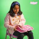 Blippo Cute Pencil Case for Girls - Pink Pencil Pouch for School - Kawaii Pencil Case for Kids - Large Pencil Case Organizer with Hard Shell