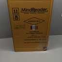 Mind Reader Cart with Drawers, Multipurpose Office Organizer, Utility Cart, Rolling Storage, Metal Mesh, Black