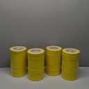 3M Automotive Refinish Masking Tape, 36 mm x 55 m, Yellow, 24 Pack  High-Performance Tape for Precise Auto Painting and Detailing
