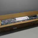 Gashell 2 Pack Bamboo Under Bed Storage with Wheels, 39x20x7.8 Lager Under Bed Storage Containers (Brown)