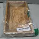 Rattan Napkin Holder Rectangle, 9.5" x 5.5" x 2", Wicker Napkin Tray, Woven Guest Towel Holder for Restaurant/Kitchen/Bathroom Paper Towels for Guests