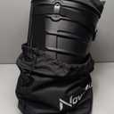 Golf Travel Bag for Airlines: Hard Case Top, Waterproof Zippers, 1680D Oxford Fabric, Built-in TSA Lock, Oversized Tank Wheels, Lightweight, Easy to Maneuver  Maximum Club Protection