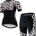 Cycling Jersey Women, Road Bike Tops Short Sleeve Breathable Biking Shirts Qucik Dry Female Bicycle Jersey, XL