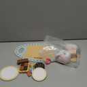 Wooden Tea Set for Little Girls Birthday Gift 3-4 Year Old Princess Toys Play Food Sets for Kids Kitchen Accessories Toddlers 3-5 Outdoor Party Pretend Food Dessert Cookies Wood Toy