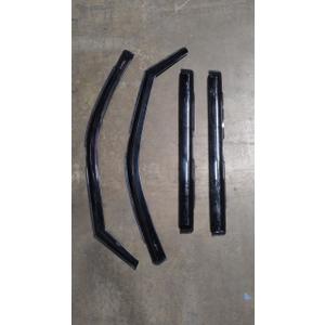 Black Car Window Visors 40" and 30" 