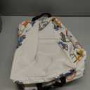 LANGYASHAN Rectangular Storage Bin Collapse Canvas Fabric Cartoon Storage Basket with Handles for Organizing Home Kitchen Boys and Girls Toys Office Closet Shelf Baskets(Rec Color Cars)