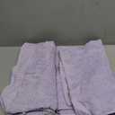 GLAMBURG 100% Cotton 2 Pack Oversized Bath Towel Set 28x55 Inches, Ultra Soft Highly Absorbant Compact Quickdry & Lightweight Large Bath Towels, Ideal for Gym Travel Camp Pool - Purple