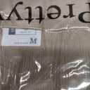 Prettywear Women's Quarter Zip Pullover Sweaters 2024 Long Sleeve Collared Slim Fit Ribbed Knit Business Casual Fall Top (Medium, Khaki)