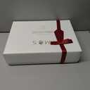 12PCS Velvet Glitter Christmas Ball Ornaments, 3.15 Inches Luxury Christmas Decorations, Elegance Modern Hanging Ornaments for Xmas Tree, Party, Wedding, Home Decor (Gray) (Grey)