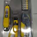 Klein Tools VDV002-818 Coax Install and Test Kit with Crimp Tool, Includes Tester, Stripper and Universal F Connectors
