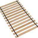 Signature Design by Ashley Twin Wooden Bunkie Board Roll Slats, .56 Inch Mattress Support