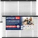 2 Pack 413 Replacement Filter Compatible with AprilAire Whole House Air Purifiers Models: 1410, 1610, 2140, 2400, 2410, 2416, 3410 and 4400, MERV 13 Furnace Filters, 16x25x4 Air Filter