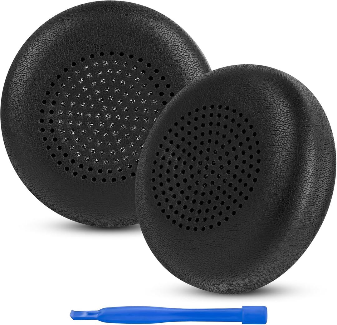 Linkidea Replacement Ear Pads for Logitech Zone Wireless, Zone 900 Headphones Ear Cushions, Headset Earpads (Protein Leather/Black)
