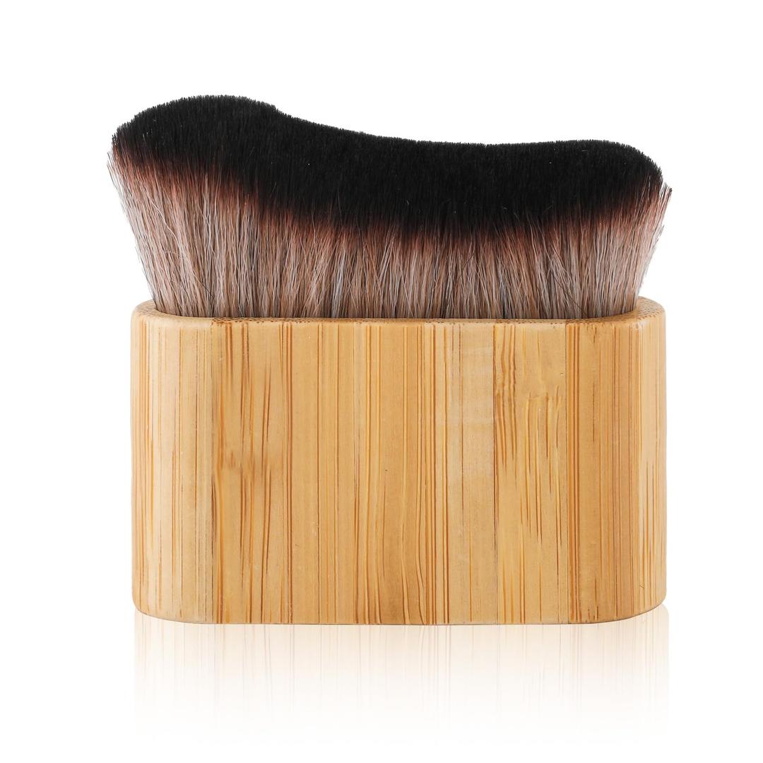 Self Tanner Brush, Large Tanning Brush for Face and Body, Kabuki Tan Applicator for Smooth and Even Coverage