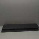 Marsmiles 32" Floating Shelves for Wall, Wooden Shelves with Invisible Brackets Set of 2, Rustic Farmhouse Wall Mounted Shelf for Kitchen Bathroom Living Room Study, Black