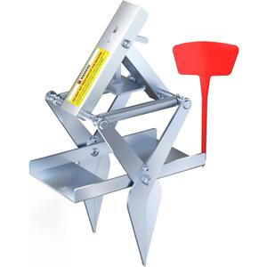 Mole Traps, 1 Pack Scissor Mole Trap with Rust-Proof Steel & High-Resilience Spring, Reusable Outdoor Mole Killer for Lawn, Garden & Farm, One-Step Setup, Quick Capture Gopher & Vole Trap