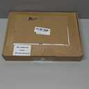 AmazingSpark 25 Pcs Gingerbread House Shaped Gift Bags 8 x 4.5 x 10 Inches Paper DIY Craft Personalize Gift Bags Christmas Treat Goodie Cookie Presents 6 Markers for Holiday Party Housewarming Gifts