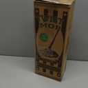 Eyliden Mop with 2 Reusable Heads, Easy Wringing Twist Mop, with 57.5 inch Long Handle, Wet Mops for Floor Cleaning, Commercial Household Clean Hardwood, Vinyl, Tile, and More (Silver)