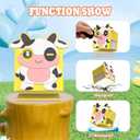 Silicone Case for Nex Playground Game System, Cute Soft Protective Case for Nex Playground Game System Accessories, Dustproof Washable Suitable for Indoor Outdoor Game (Milk-Cow)
