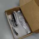 Chrome Oval Shape Motorcycle Mirrors,Upgrade Rearview Motorcycle Mirrors Compatible with Harley Road King Softail Street Glide Electra Dyna And More