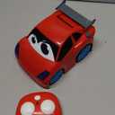 AEROQUEST Remote Control Car, RC Car Toy with Lights and Sounds for Boys, Girls and Toddlers Ages 1-3 2-4 4-7 & 3 Years Old (Red)