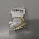 2 PCS Brass Reducer 3/4" to 5/8" Barb Hose ID Splicer Barbed Fitting, Hex Union Connector by CX WONDERLAND