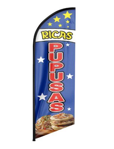 "Pupusas Ricotas" Flag, 10 Ft, Mexican decoration