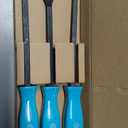 DURATECH Gasket Scraper Set, 3-Piece, 3/4",1",1-1/2", Sharp Edge, Drop Forged for Gasket Removal