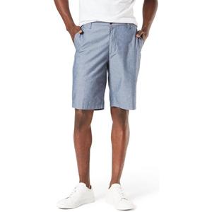 Dockers Men's Perfect Short Classic Fit 10.5" (38, Chambray)