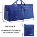 Woogwin Travel Duffel Bag Large Foldable Waterproof Overnight Bag for Beach Swim Bags Pool Sports Gym