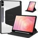 for Samsung Galaxy Tab S11 Ultra Case 14.6 inch,Auto Wake/Sleep,Multi-Viewing Angles,Slim Light Shell Cover,PU Leather+PC,Compatible with Samsung Galaxy Tab S11 Ultra,Black