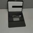 Harvopu Compatible for iPad 11th 10th Generation Case with Keyboard, Folio Cover with Pencil Holder, Multi-Touch Trackpad, 7 Color Backlit, Detachable Keyboard for iPad (A16) 11th/10th Gen (Black)