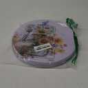 Round Stove Burner Covers For Electric Stove,Sunflower And Wildflowers Print Gas Stove Burner Covers Set Of 4, 8 Inches And 10 Inches Cooktop Decorative Stove Top Covers Lavender