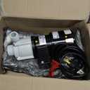 Little Giant 4-MDQX-SC 115-Volt, 1/10 HP, 1225 GPH, Non-Submersible Magnetic Drive Free Flow Aquarium Circulation Pump, 6-Ft. Cord, Black/White, 582507