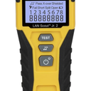 Klein Tools VDV526-200 Cable Tester, LAN Scout Jr. 2 Ethernet Tester for CAT 5e, CAT 6/6A Cables with RJ45 Connections