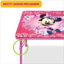 Minnie Mouse Table & Chair Set for Toddlers 24-48M, Includes 1 Table & 1 Chair Table: 20"L x 20"W x 16.4"H, Chair: 12"L x 11.6"W x 17"H - Weight Limit: 70 lbs