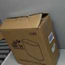 Yieach 3.17 Gallon Thin Small Black Bathroom Trash Can with Lid,12L Small Pet/Dog Proof Slim Trashcan and Skinny Covered Trash Can,Plastic Covered Wastebasket,Garbage Can for Kitchen,Office,RV,Bedroom