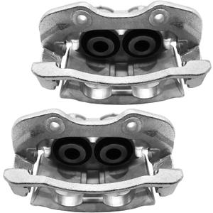 Rear Brake Caliper with Bracket Compatible with Cadillac, Chevy & GMC Models - Tahoe, Silverado 1500, Avalanche, Suburban, Sierra (Dual Piston Caliper for 2 Wheel Steering Model)
