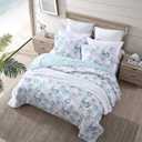 Tommy Bahama - King Quilt Set, Reversible Cotton Bedding with Matching Shams, Super Soft Bedding Set