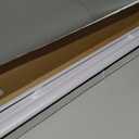 Cordless Light Filtering Mini Blind, 45 x 64 in, Pearl White