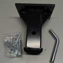 DACK Hitch Wall Mount, Bolt-On Receiver Tube Adapter, 2 Inch Opening Hitch Receiver Plate Tube, Bumper Trailer Hitch Receiver, Universal Towever Hitch Extender, Max Load 15000LBS (Include Pin&Clip)