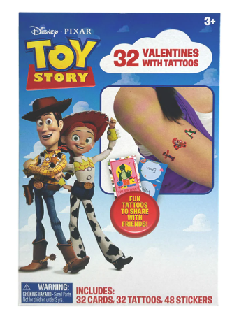 Exchange Cards Toy Story Tattos, 2 Pack