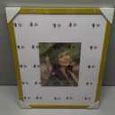 16x20 Wedding Signature Frame with White Mat Display 8x10 Photo,Guest Board Picture Frame for Wedding and Celebration Signatures,Gold
