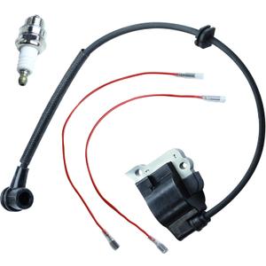 Ignition Coil for Poulan Pro PR46BT PR48BT Backpack Blower Husqvarna McCulloch GB355BP Craftsman CMXGAAH46BT Re 501424329