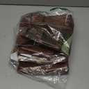 Leather Scooter Seat Cover Fabric - 35 x 18", Brown Color, Set of 2
