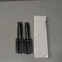 Sumnacon Sturdy Folding Shelf Brackets - Heavy Duty Black Metal Triangle Table Bench Folding Shelf Bracket 8 Inch, 2 Pcs Folding Shelf Hinge Wall Mounted, Max Load 99lb