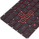 KBRPARTS Replacement Keyboard for Acer Nitro 5 AN515-51 AN515-31 AN515-53 AN515-52 AN515-53-52FA, AN515-42 AN515-41 AN515-41-19HM N17C1 N16C7 Series Laptop with Red Frame Backlit US Layout