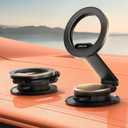 JOYROOM for MagSafe Car Mount, (All-Metal & 360 Rotation) Magnetic Phone Holder for Car, Cell Phone Car Mount Holder for iPhone 16 15 14 13 12 Pro Max Plus, Black